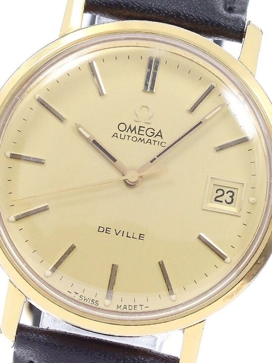 OMEGA De Ville 166.0161 Date Cal.1012 gold Dial Automatic Men\'s Watch_945274 main image 10